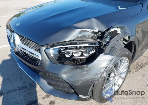 2021 Mercedes-Benz Glc 300 4Matic Coupe из США, поврежденный, VIN W1N0J8EB4MF888060